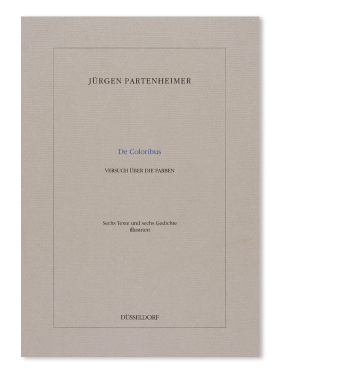 De Coloribus. Versuch über die Farben